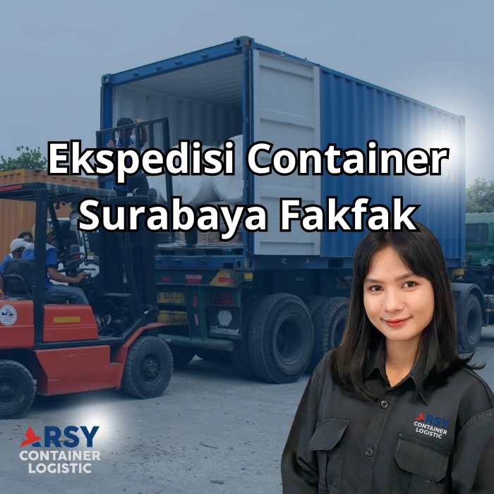 ekspedisi container surabaya fakfak